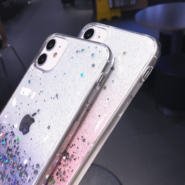 RainbowSparkle Sequins Phone Case for iPhone 7-14 Pro Max - Image 3