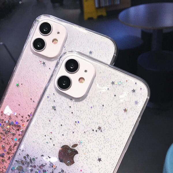 RainbowSparkle Sequins Phone Case for iPhone 7-14 Pro Max - Image 12