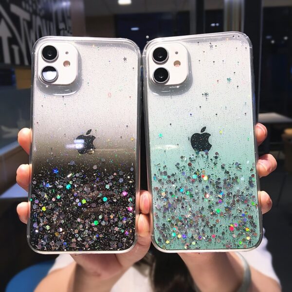 RainbowSparkle Sequins Phone Case for iPhone 7-14 Pro Max - Image 11