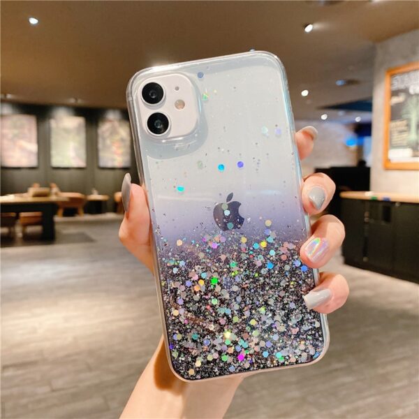 RainbowSparkle Sequins Phone Case for iPhone 7-14 Pro Max - Image 10