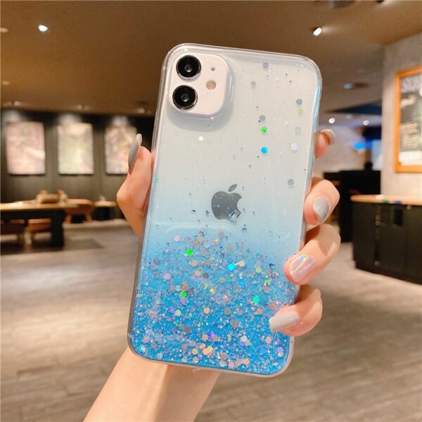 RainbowSparkle Sequins Phone Case for iPhone 7-14 Pro Max - Image 6