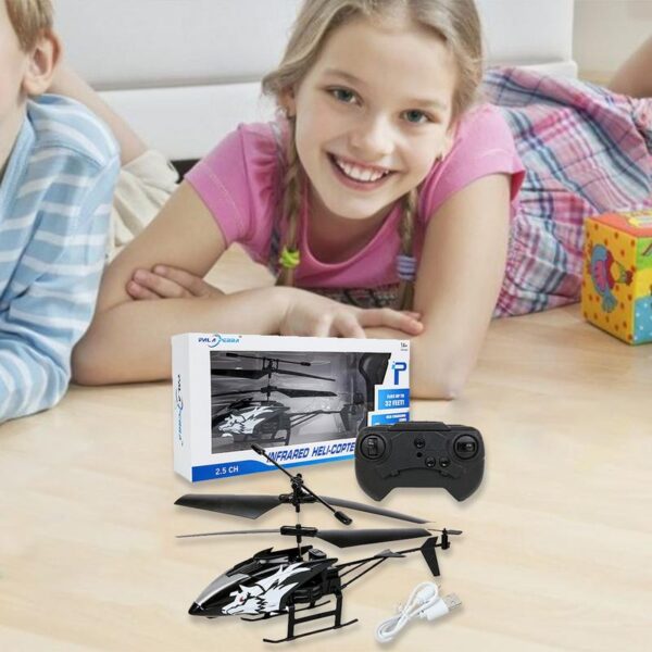 Wireless Remote Control Helicopter Alloy Aircraft Toy Smooth Flight Anti-Collision Children Plane Toys Birthday Gift - Image 4