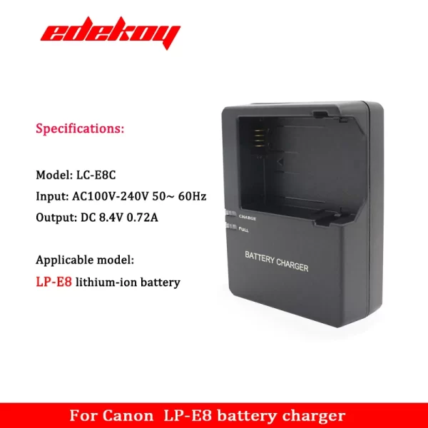 Camera LP-E8 Battery Charger - Image 5