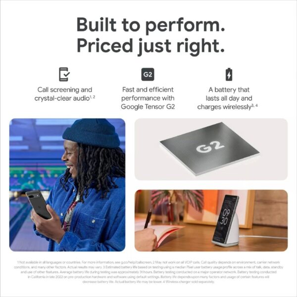 Google Pixel 7a: Google Tensor G2, 6.1 inches, 64 MP + 12 MP, 4400 mAh - Image 7