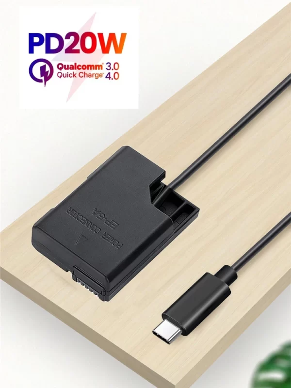Dummy Battery Adapter For Camera Charger - Image 6