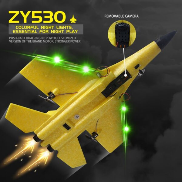 SU35 LED RC Plane, 2.4G EPP Foam Glider - Image 16