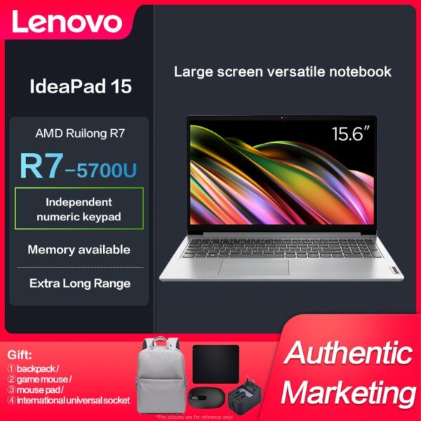 Lenovo IdeaPad 15 Slim Laptop - 2022 Edition - Image 2