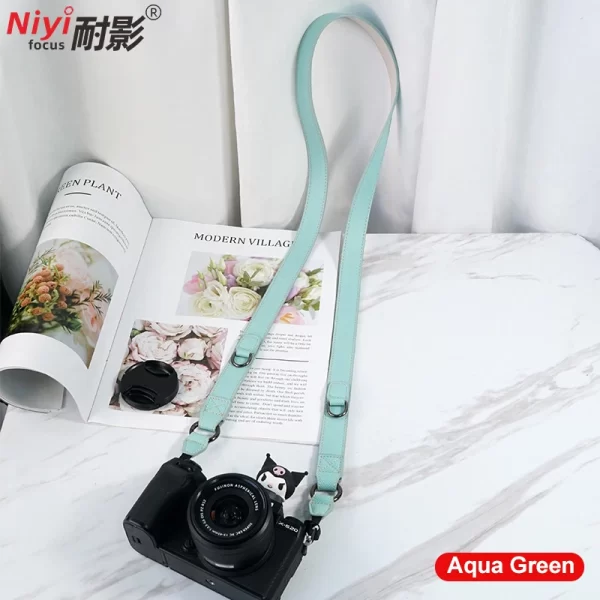 Camera Leather Shoulder Strap - Image 5