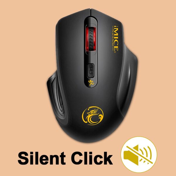 ErgoComfort Wireless Mouse for PC Laptop - Image 9