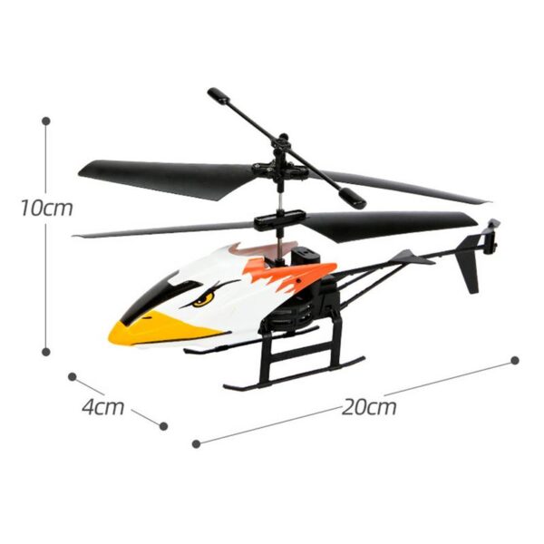 Wireless Remote Control Helicopter Alloy Aircraft Toy Smooth Flight Anti-Collision Children Plane Toys Birthday Gift - Image 7